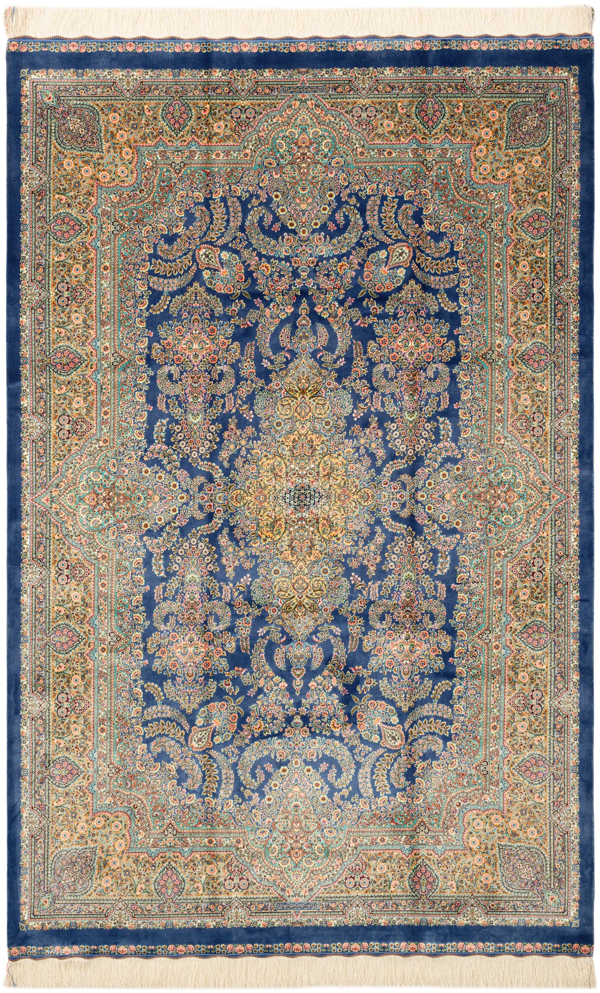 Rechteck Teppich Ghom Design in Beige von Hadorn™ - Lifestyle Image