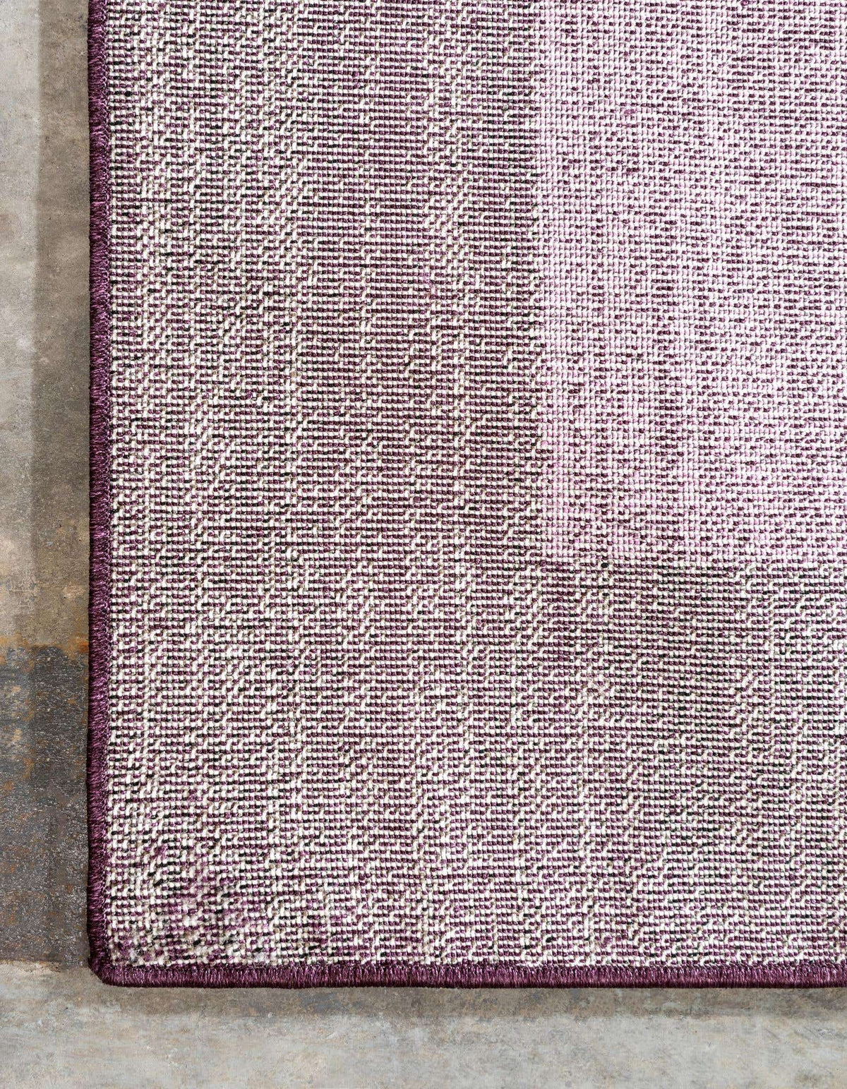 Rechteck Teppich Loft in Violett von Hadorn™ - Lifestyle Image