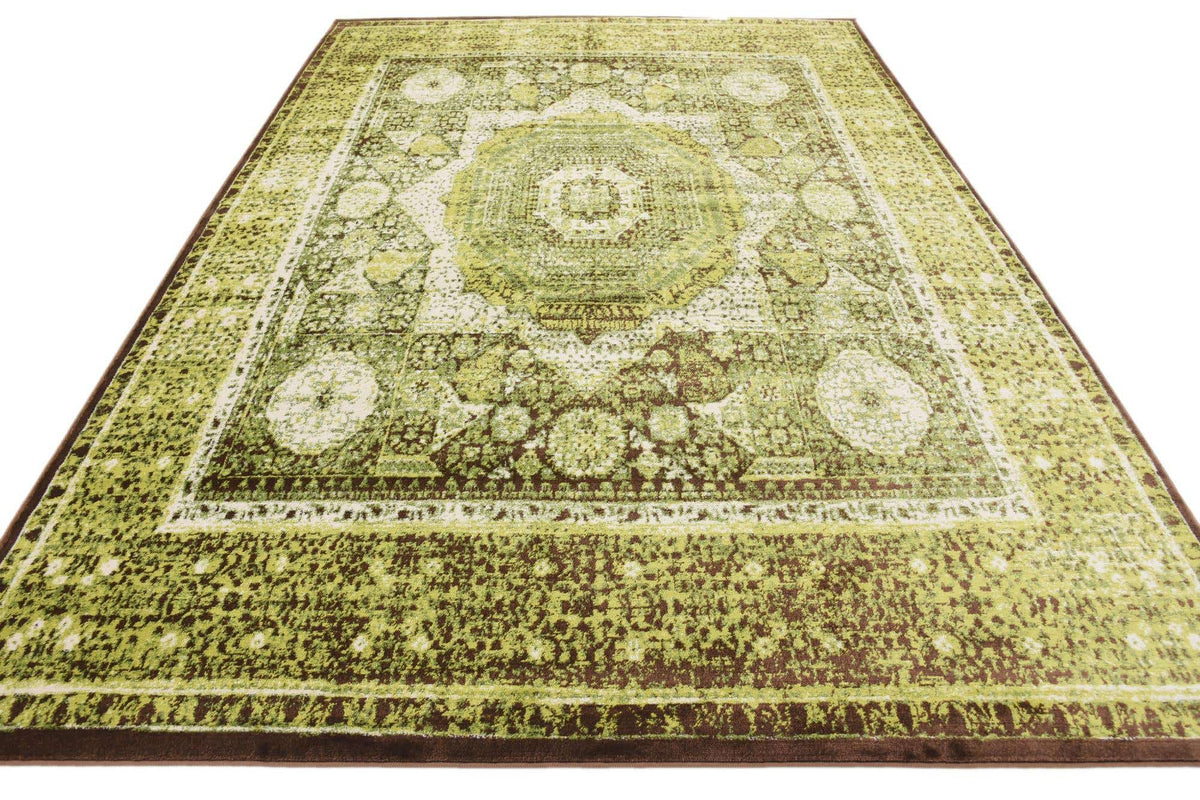 Rechteck Teppich Istanbul in Hellgrün von Hadorn™ - Lifestyle Image
