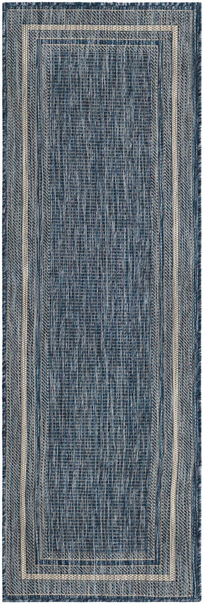 Läufer Outdoor Teppich Tulum Outdoor in Blau von Hadorn™ - Lifestyle Image