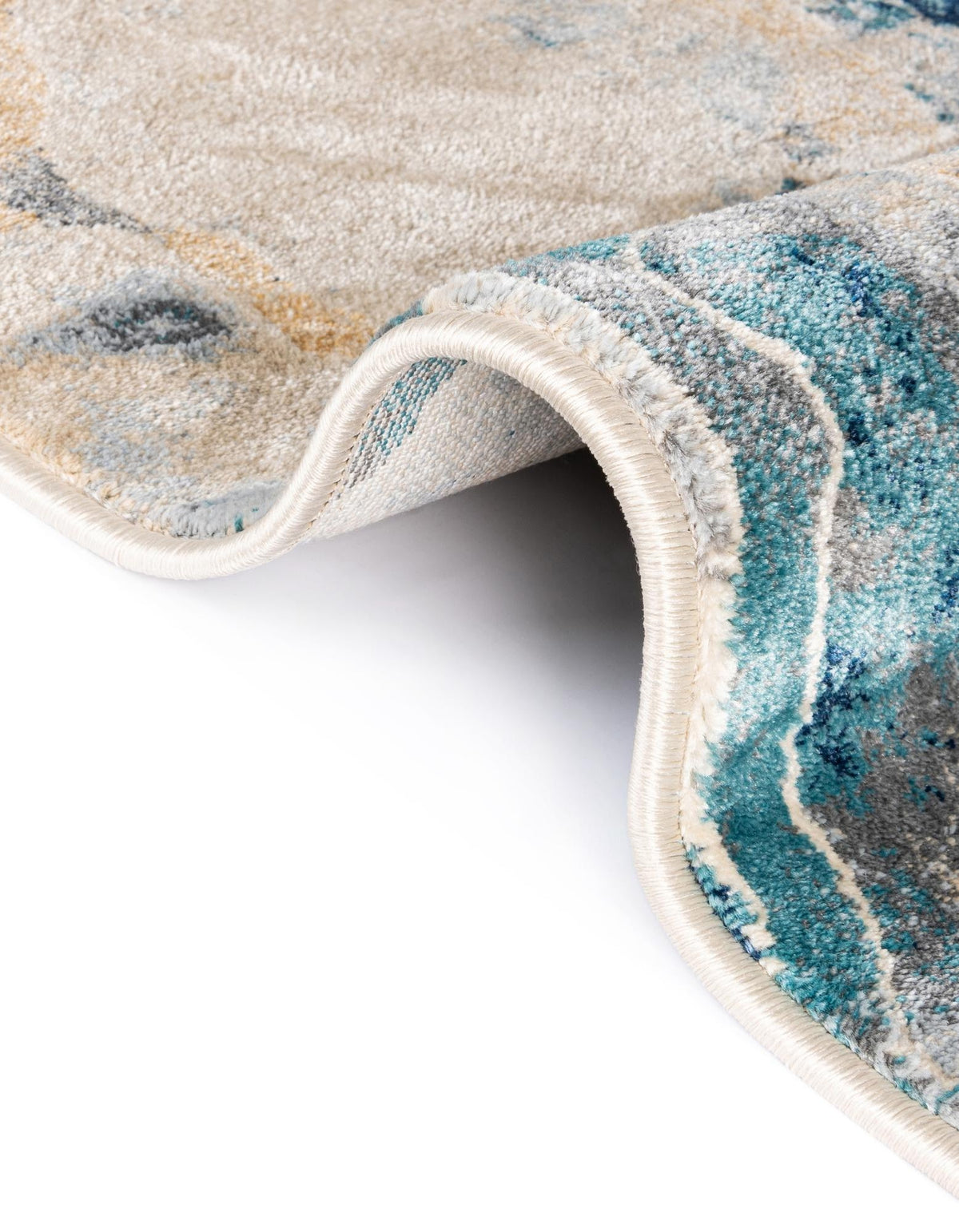 Rechteck Teppich Ethereal in Marineblau von Hadorn™ - Lifestyle Image