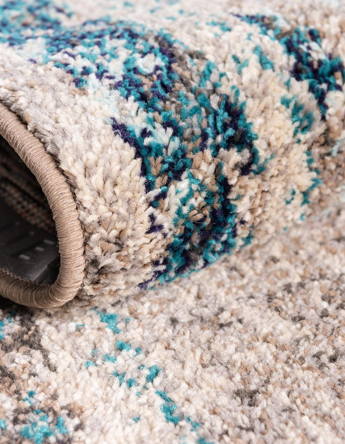 Rund Teppich Carrington in Grau von Hadorn™ - Lifestyle Image