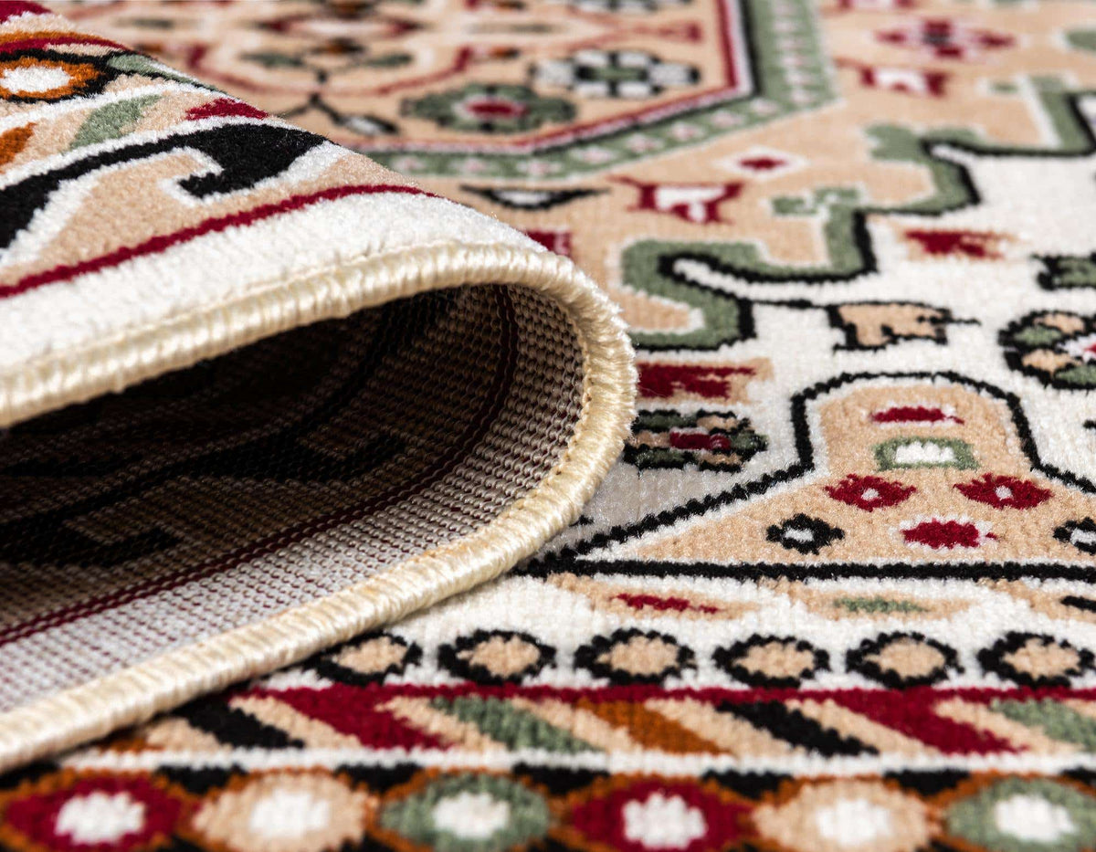 Läufer Teppich Gharajeh in Beige von Hadorn™ - Lifestyle Image