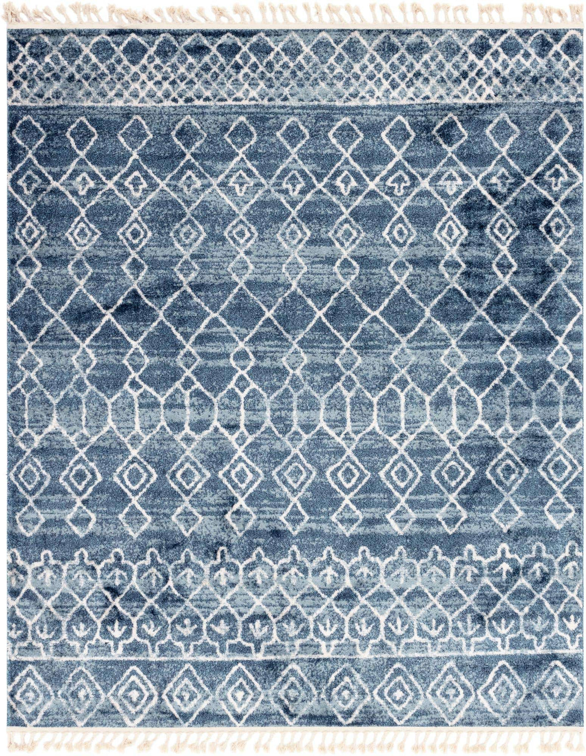 Rechteck Teppich Atlas in Dunkelblau von Hadorn™ - Lifestyle Image