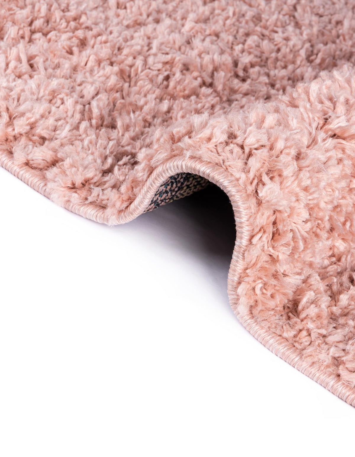 Rechteck Hochflorteppich Zermatt Shag in Rosa von Hadorn™ - Lifestyle Image