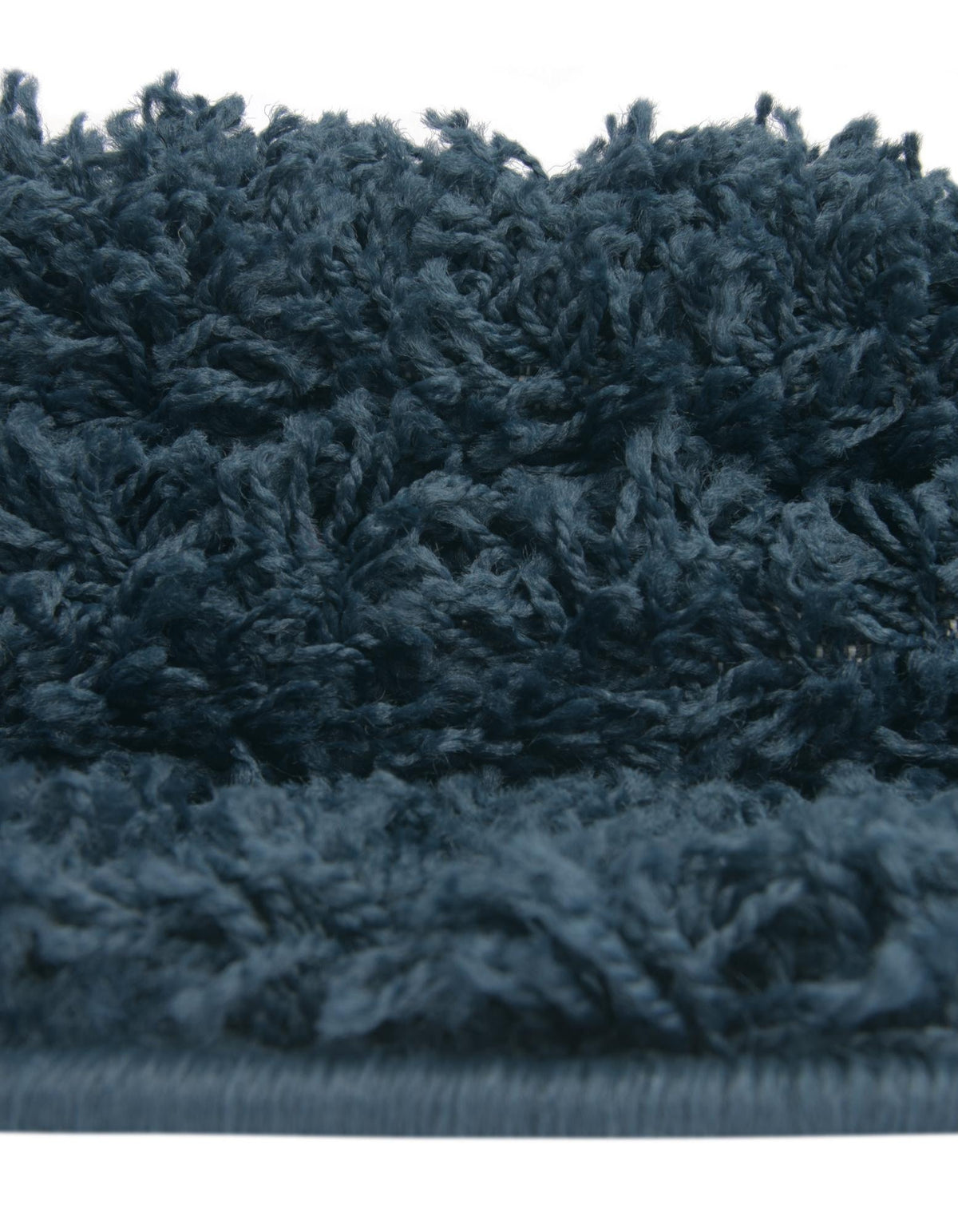 Quadratisch Hochflorteppich Solid Shag in Blau von Hadorn™ - Lifestyle Image