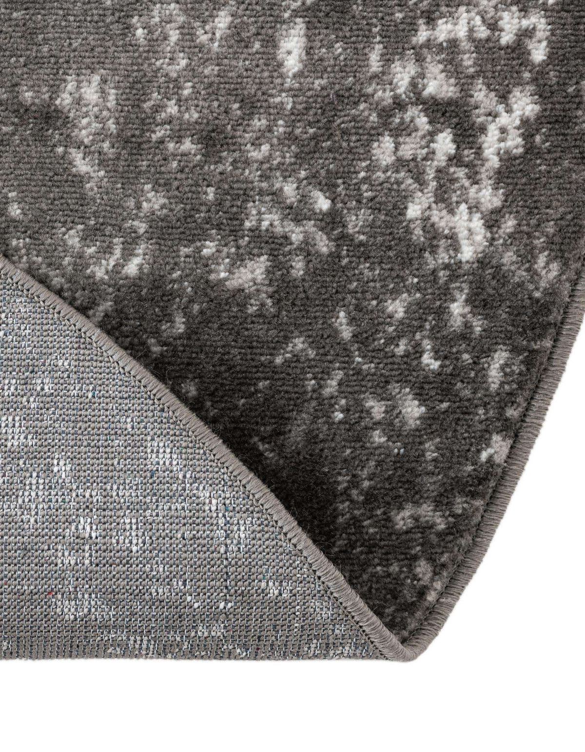 Oval Teppich Monaco in Dunkelgrau von Hadorn™ - Lifestyle Image
