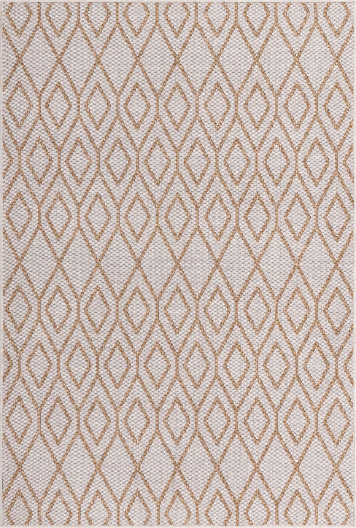 Rechteck Outdoor Teppich Jill Zarin Outdoor in Beige von Hadorn™ - Lifestyle Image