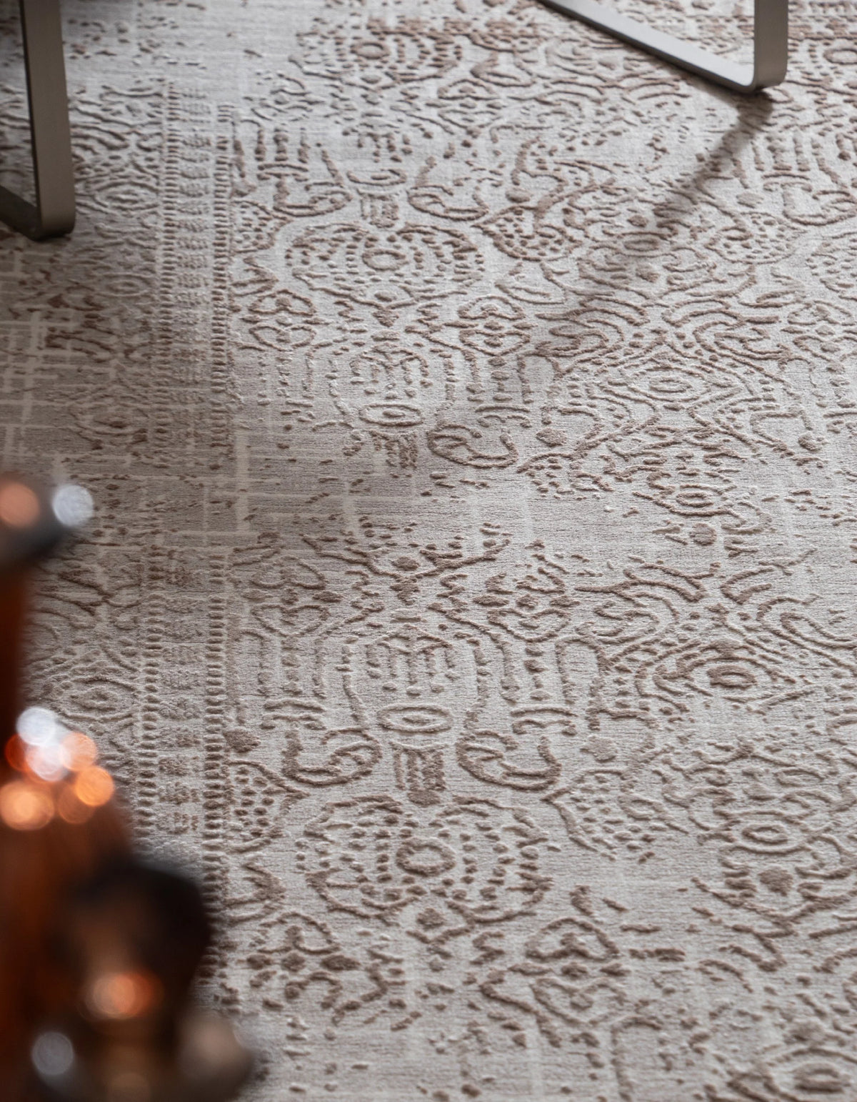 Läufer Teppich Bern Shimmer in Beige von Hadorn™ - Lifestyle Image