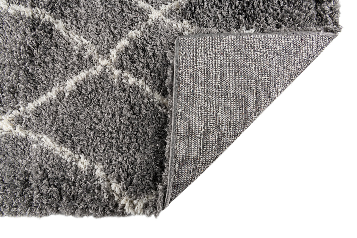 Läufer Teppich Lachen Fence in Kieselgrau von Hadorn™ - Lifestyle Image