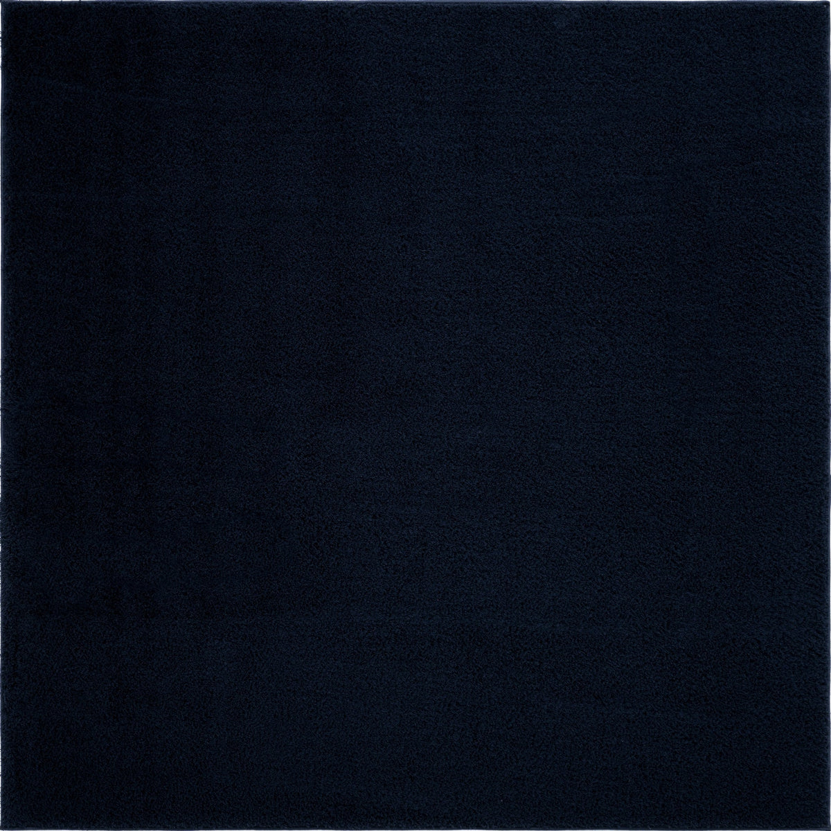 Quadratisch Teppich Luzern in Dunkelblau von Hadorn™ - Lifestyle Image