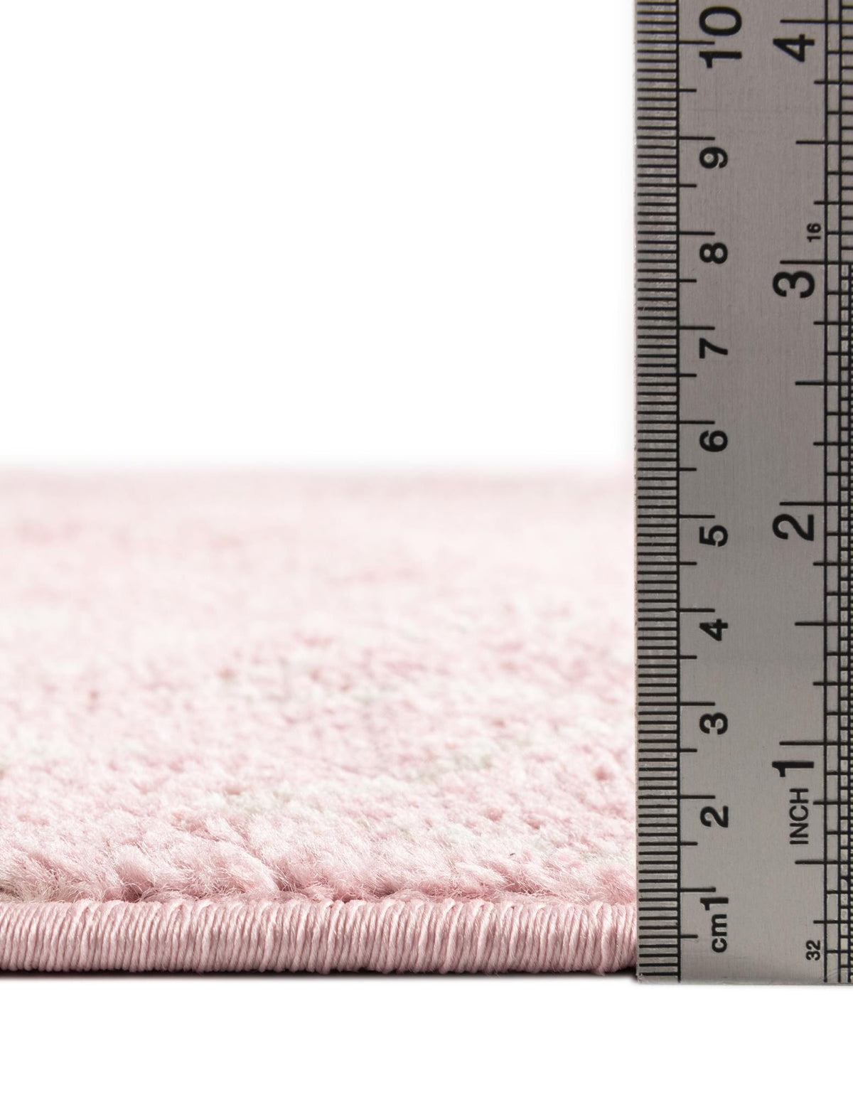 Quadratisch Teppich Moroccan Trellis in Rosa von Hadorn™ - Lifestyle Image