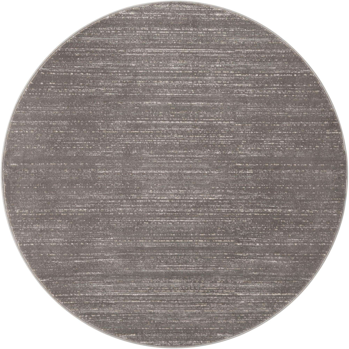 Rund Teppich Bellevue in Grau von Hadorn™ - Lifestyle Image