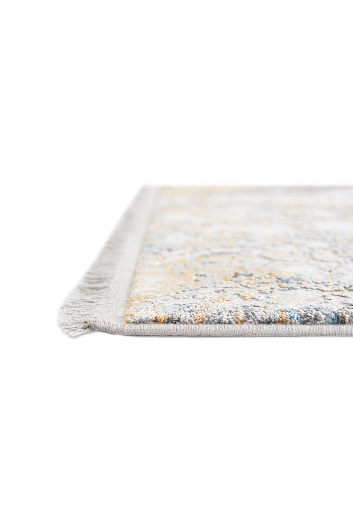 Rechteck Luxus Teppich Basel in Grau von Hadorn™ - Lifestyle Image