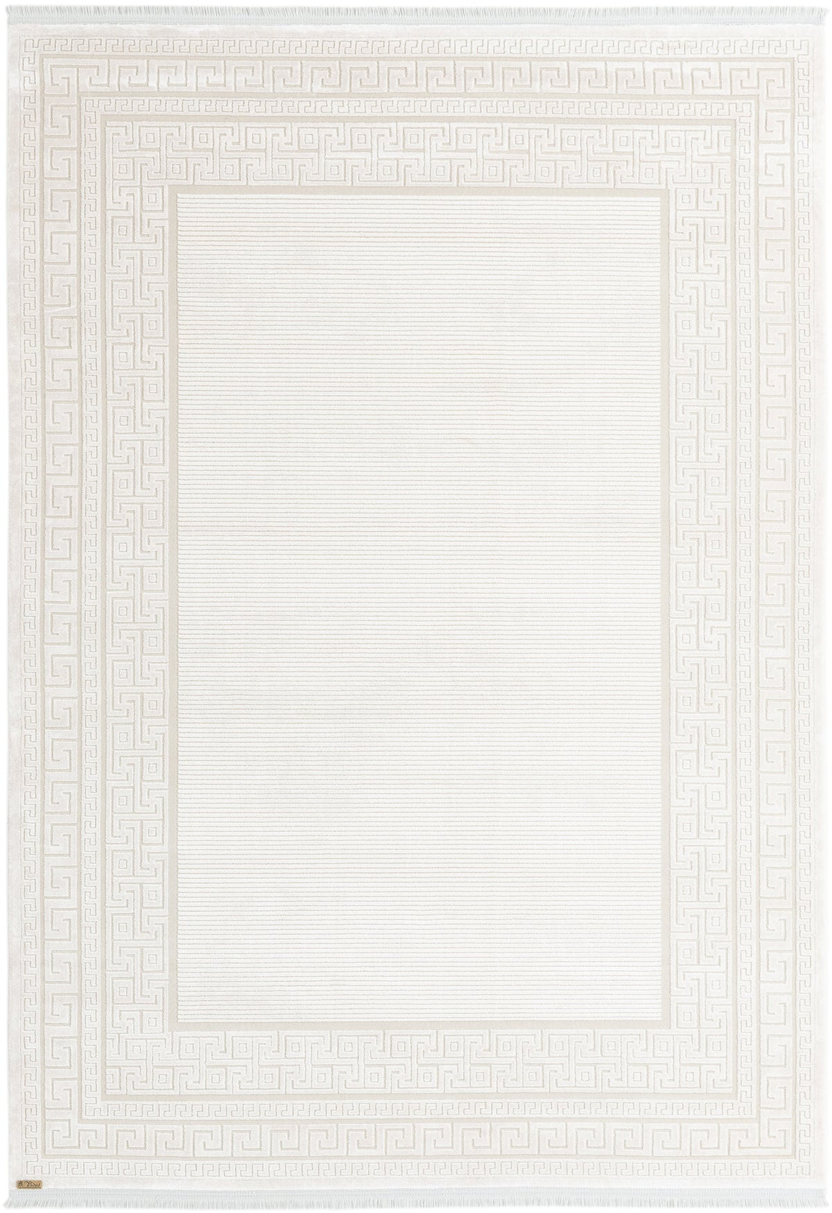 Rechteck Luxus Teppich Chiasso in Weiss von Hadorn™ - Lifestyle Image