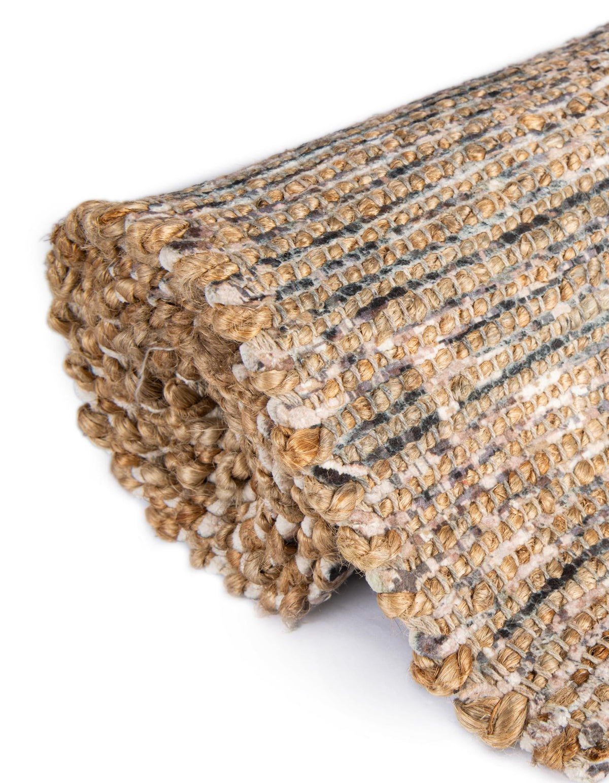Kunstfaser Teppich Chenille Jute in Natürlich von Hadorn™ - Lifestyle Image