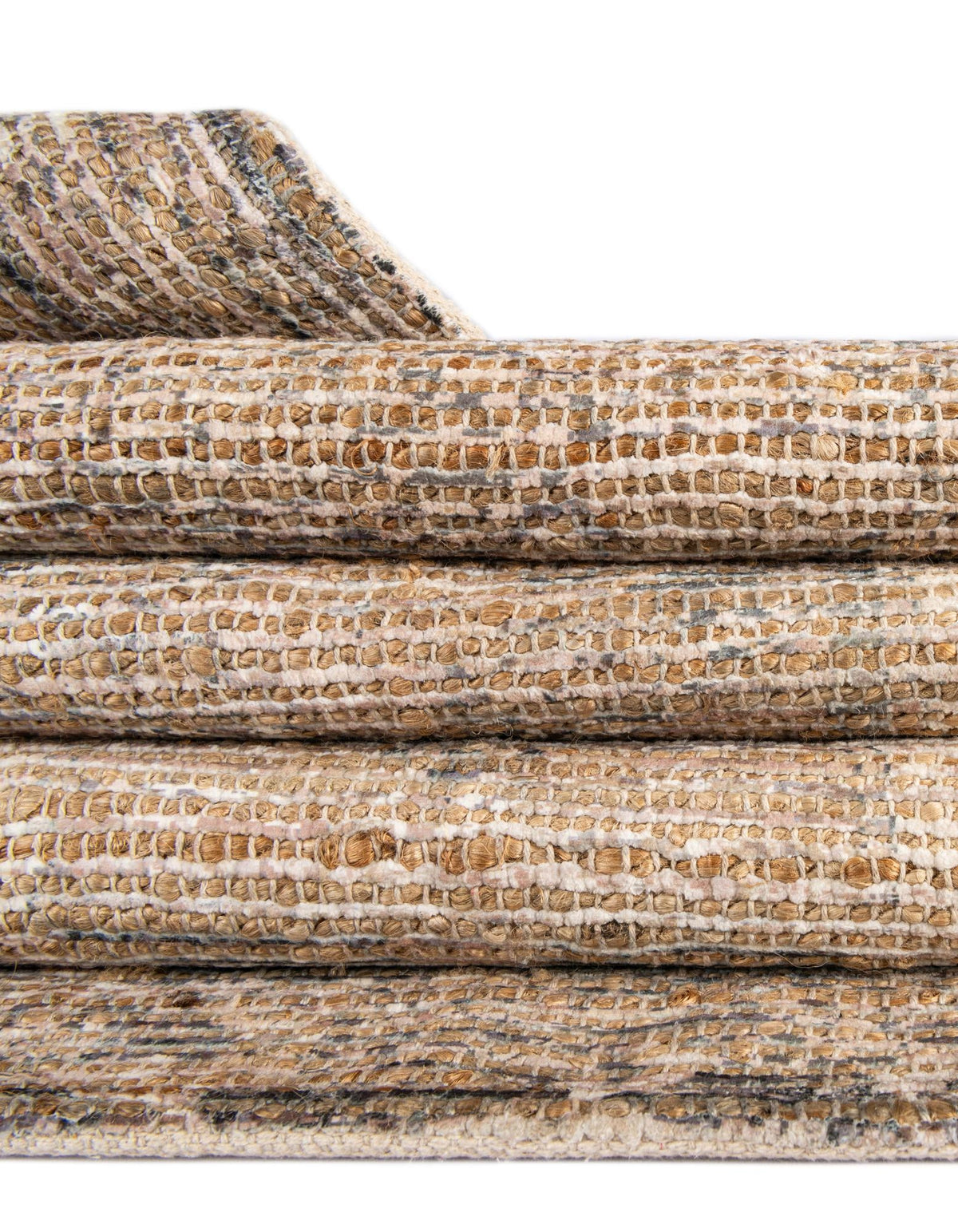 Kunstfaser Teppich Chenille Jute in Natürlich von Hadorn™ - Lifestyle Image