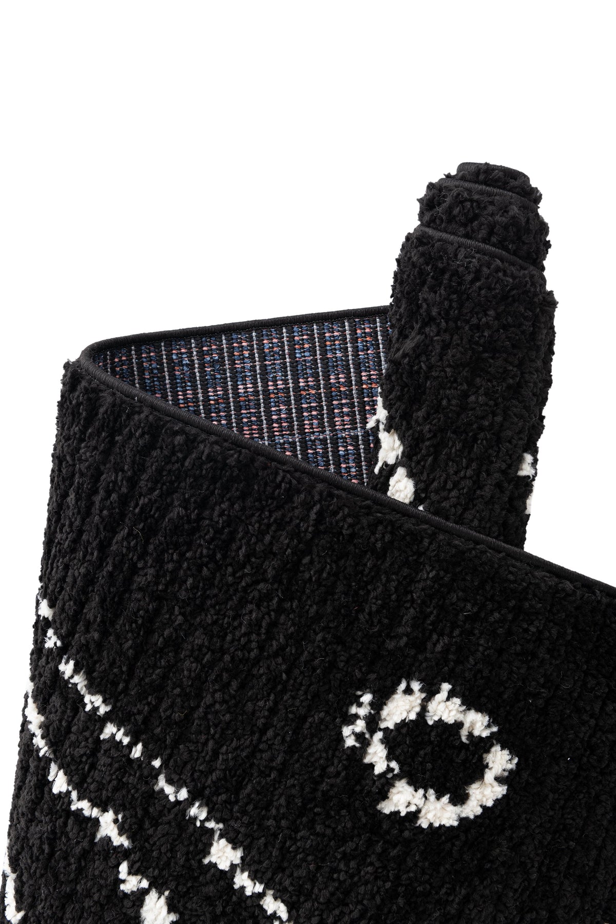 Rechteck Teppich Frauenfeld Vaiana in Schwarz von Hadorn™ - Lifestyle Image