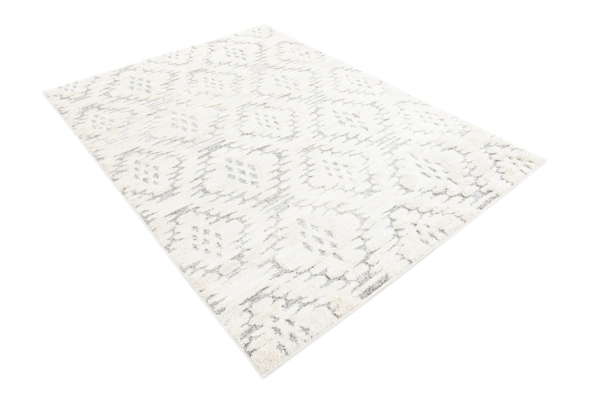 Rechteck Teppich Vevey in Weiss von Hadorn™ - Lifestyle Image