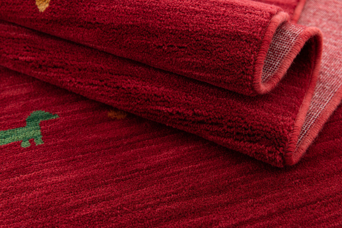 Läufer Teppich Emmen in Rot von Hadorn™ - Lifestyle Image
