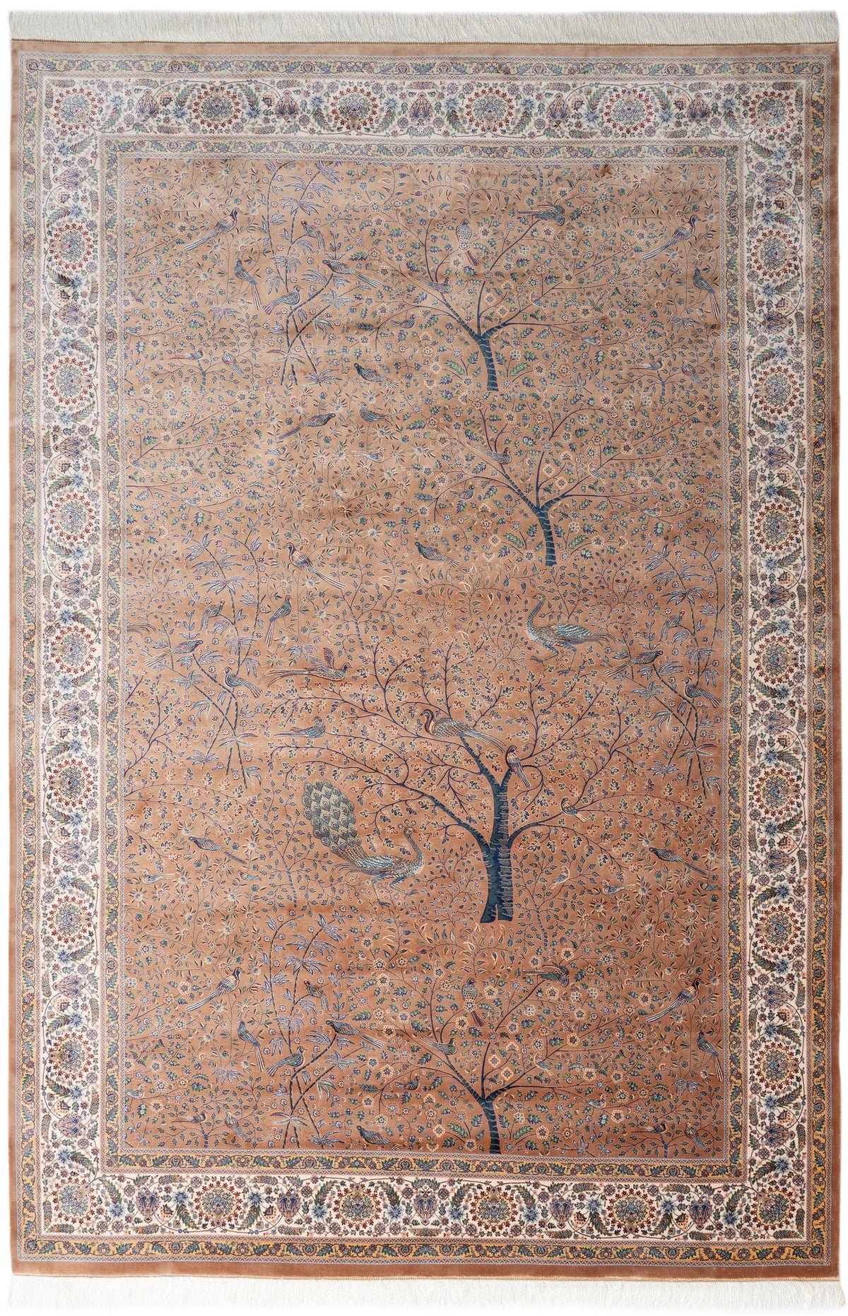 Rechteck Teppich Kalopsia Ravi in Beige von Hadorn™ - Lifestyle Image