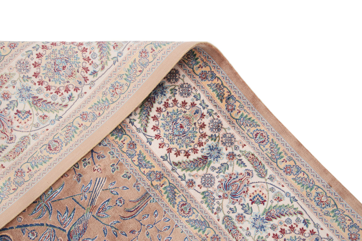 Rechteck Teppich Kalopsia Ravi in Beige von Hadorn™ - Lifestyle Image