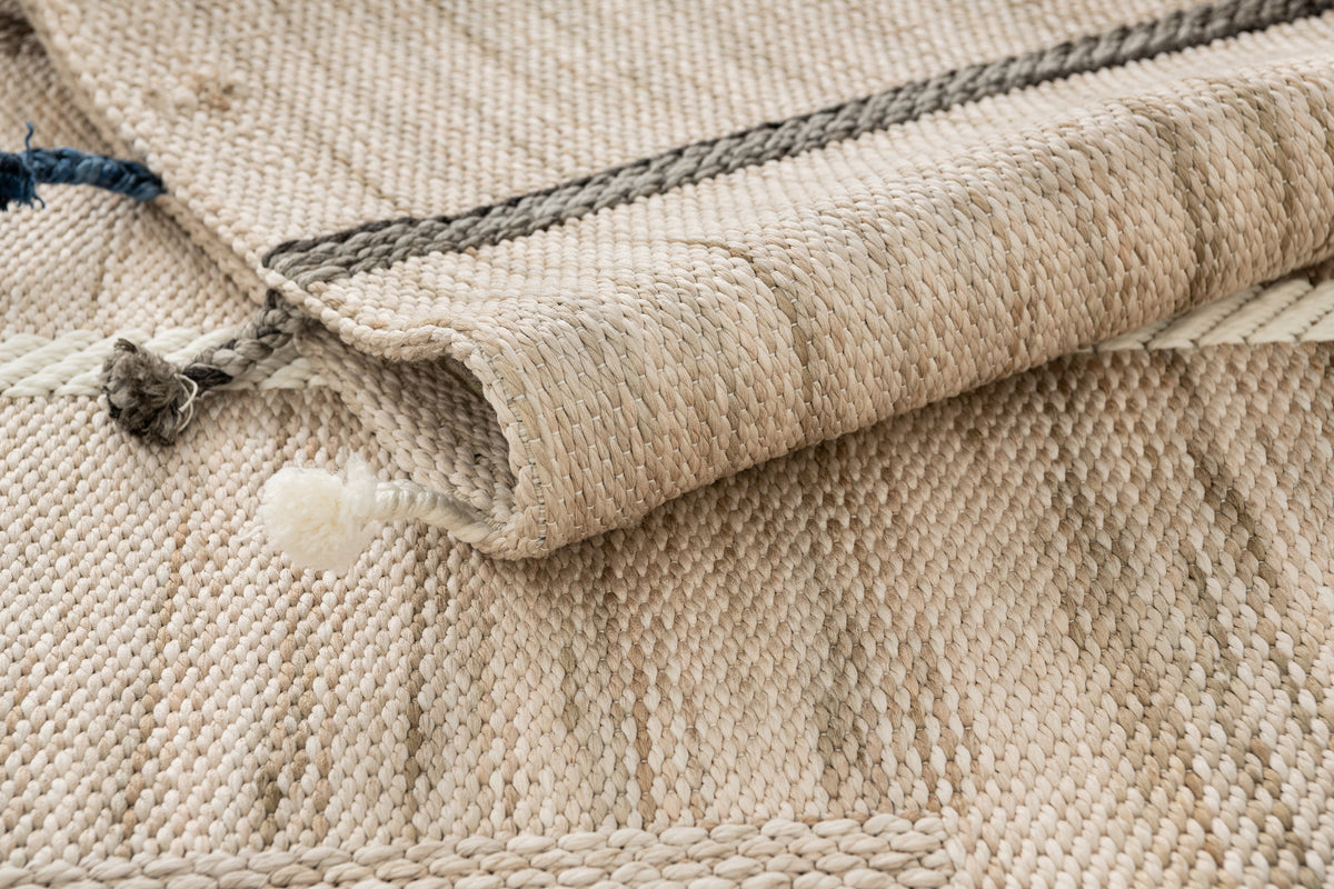 Rechteck Teppich Juniper Lyn in Elfenbein von Hadorn™ - Lifestyle Image