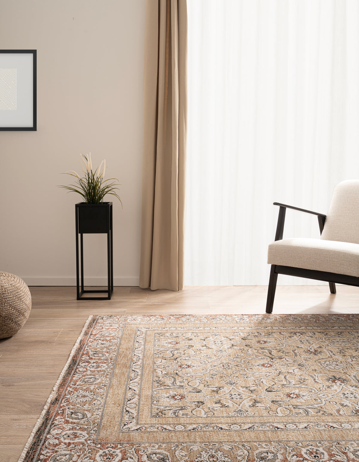 Rechteck Teppich Zora Orman in Braun von Hadorn™ - Lifestyle Image