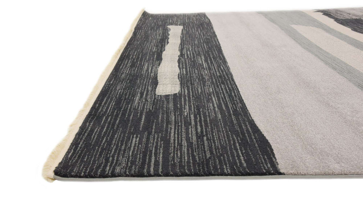 Rechteck Teppich Kashkuli Gabbeh in Dunkelgrau von Hadorn™ - Lifestyle Image