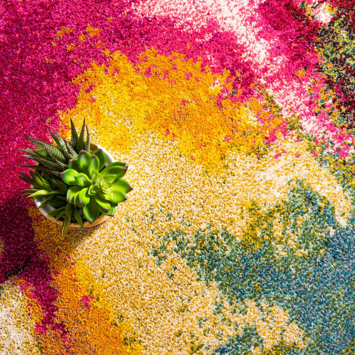 Rechteck Teppich Casablanca in Mehrfarbig von Hadorn™ - Lifestyle Image