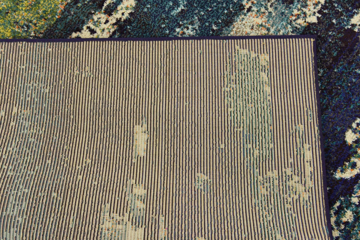 Rechteck Teppich Casablanca in Blau von Hadorn™ - Lifestyle Image
