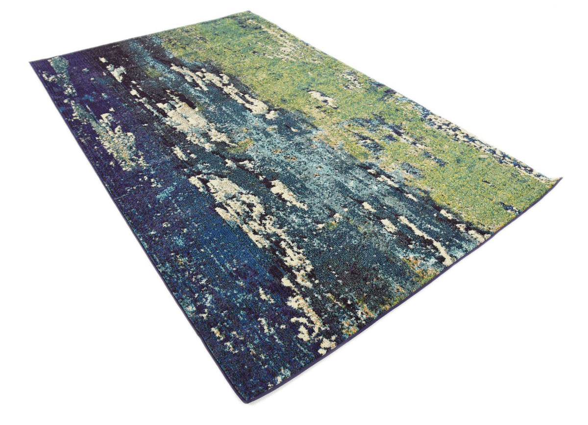 Rechteck Teppich Casablanca in Blau von Hadorn™ - Lifestyle Image