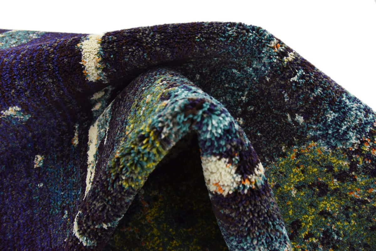 Rechteck Teppich Casablanca in Blau von Hadorn™ - Lifestyle Image