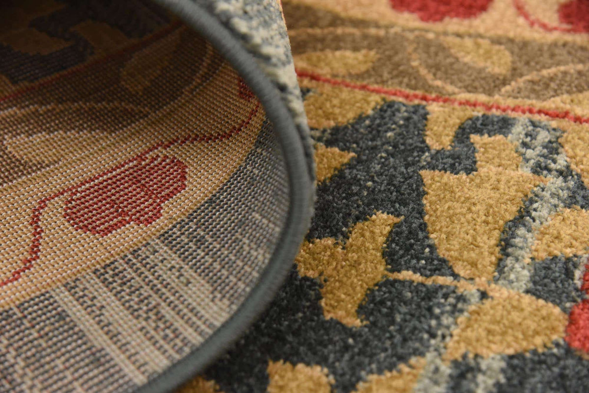 Rechteck Teppich Mamluk in Blau von Hadorn™ - Lifestyle Image