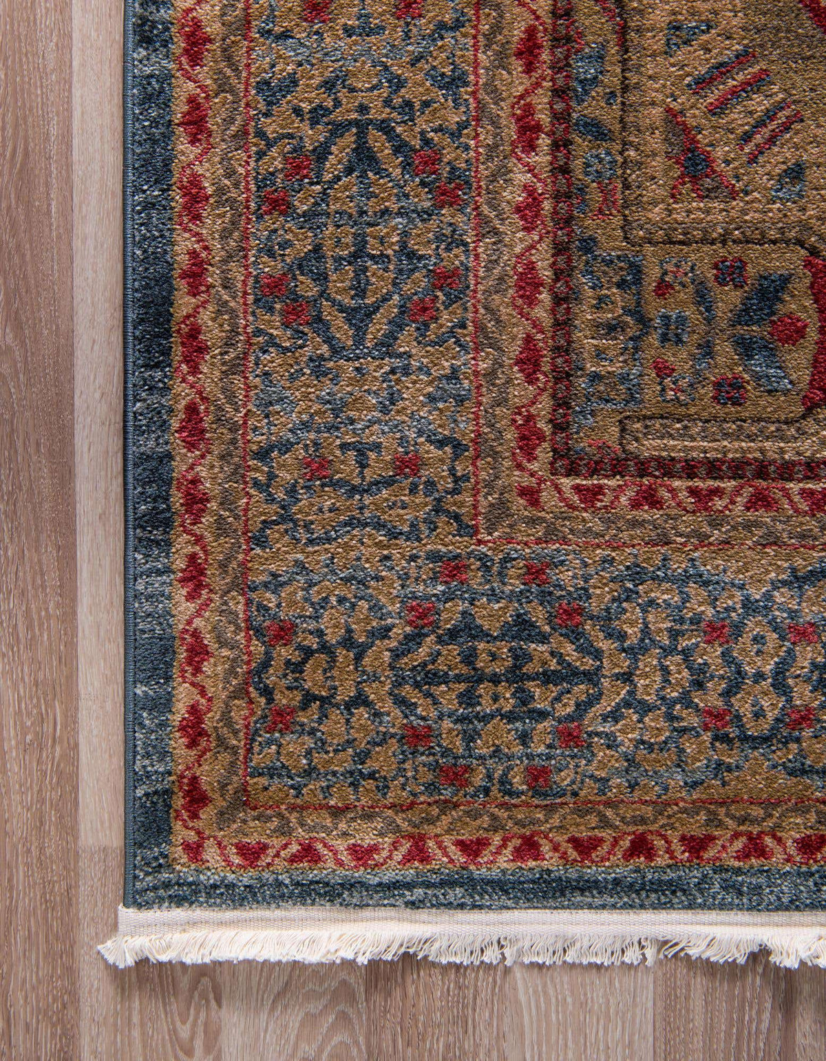 Rechteck Teppich Mamluk in Blau von Hadorn™ - Lifestyle Image