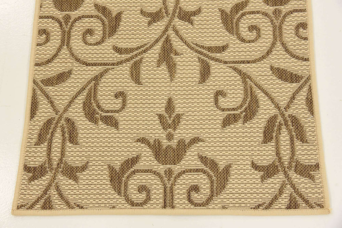 Läufer Outdoor Teppich Outdoor Botanical in Beige von Hadorn™ - Lifestyle Image