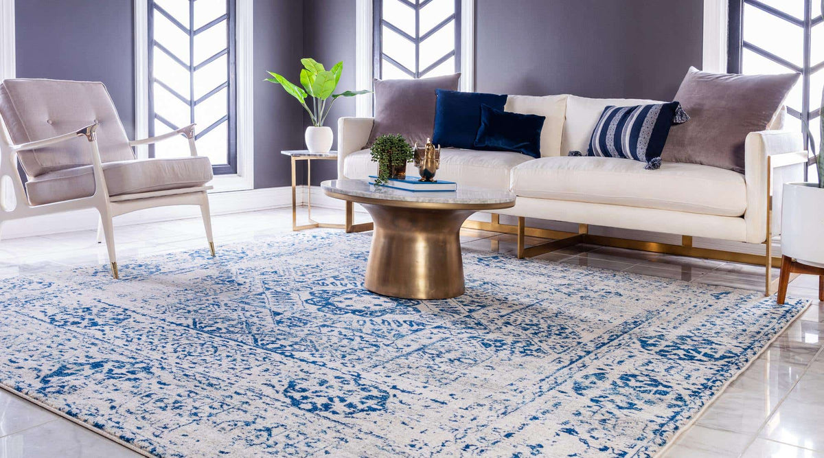 Quadratisch Teppich Heritage in Beige von Hadorn™ - Lifestyle Image