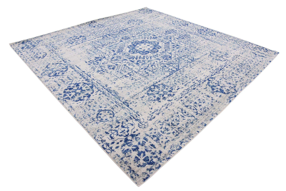 Quadratisch Teppich Heritage in Beige von Hadorn™ - Lifestyle Image