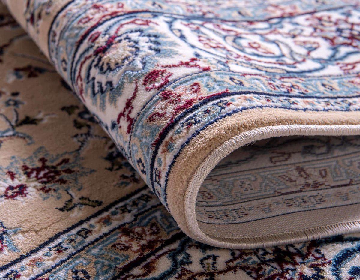 Rechteck Teppich Nain Design in Beige von Hadorn™ - Lifestyle Image
