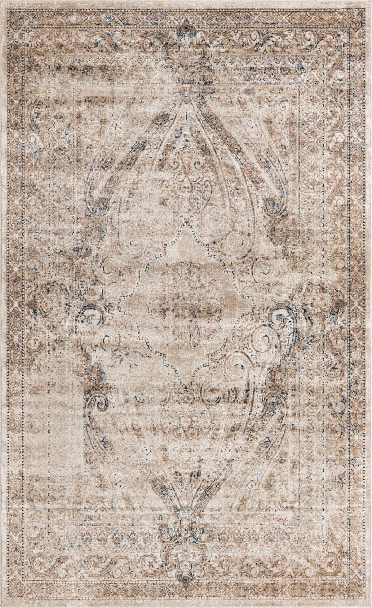 Rechteck Teppich Villa in Beige von Hadorn™ - Lifestyle Image