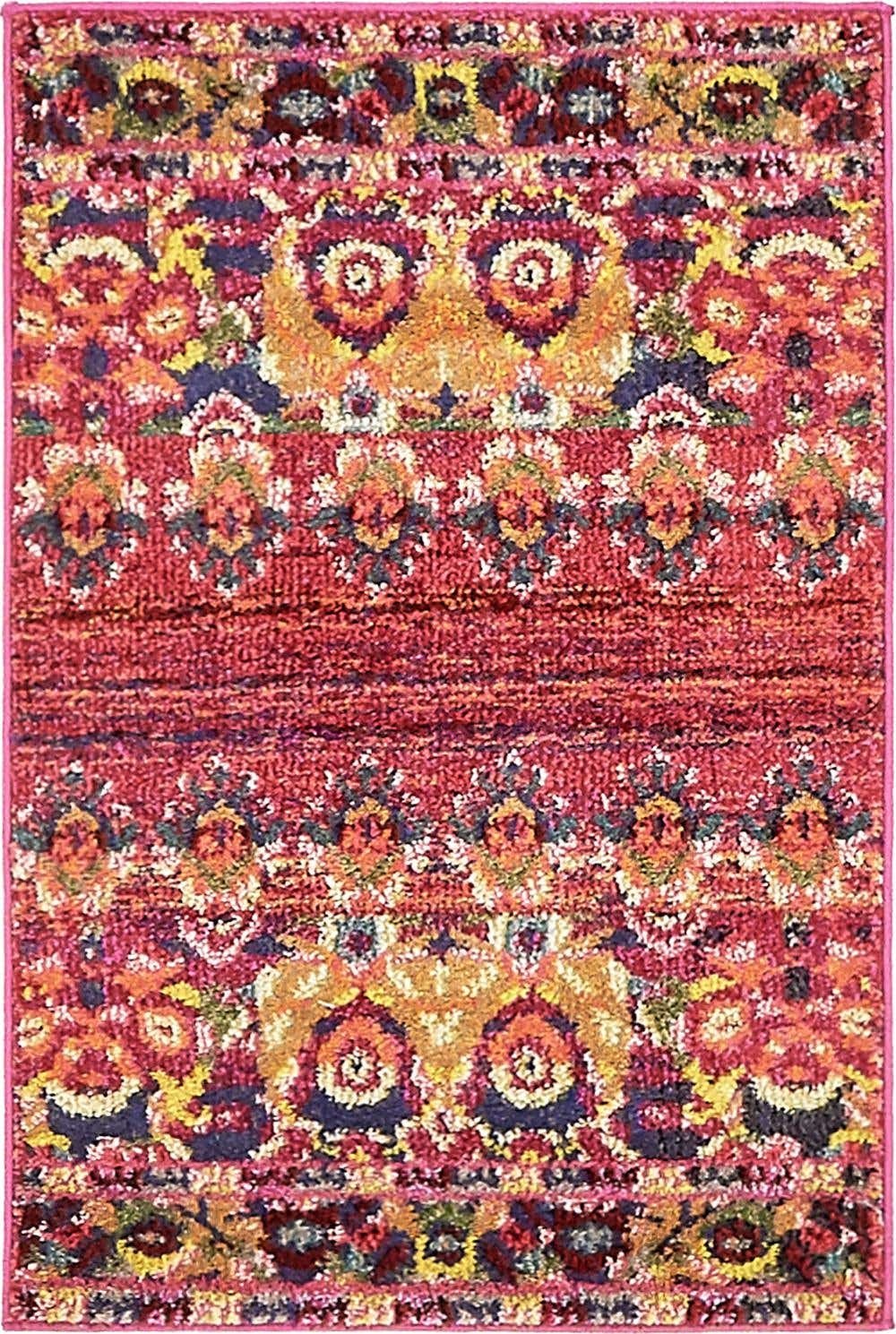 Rechteck Teppich Palazzo in Rot von Hadorn™ - Lifestyle Image