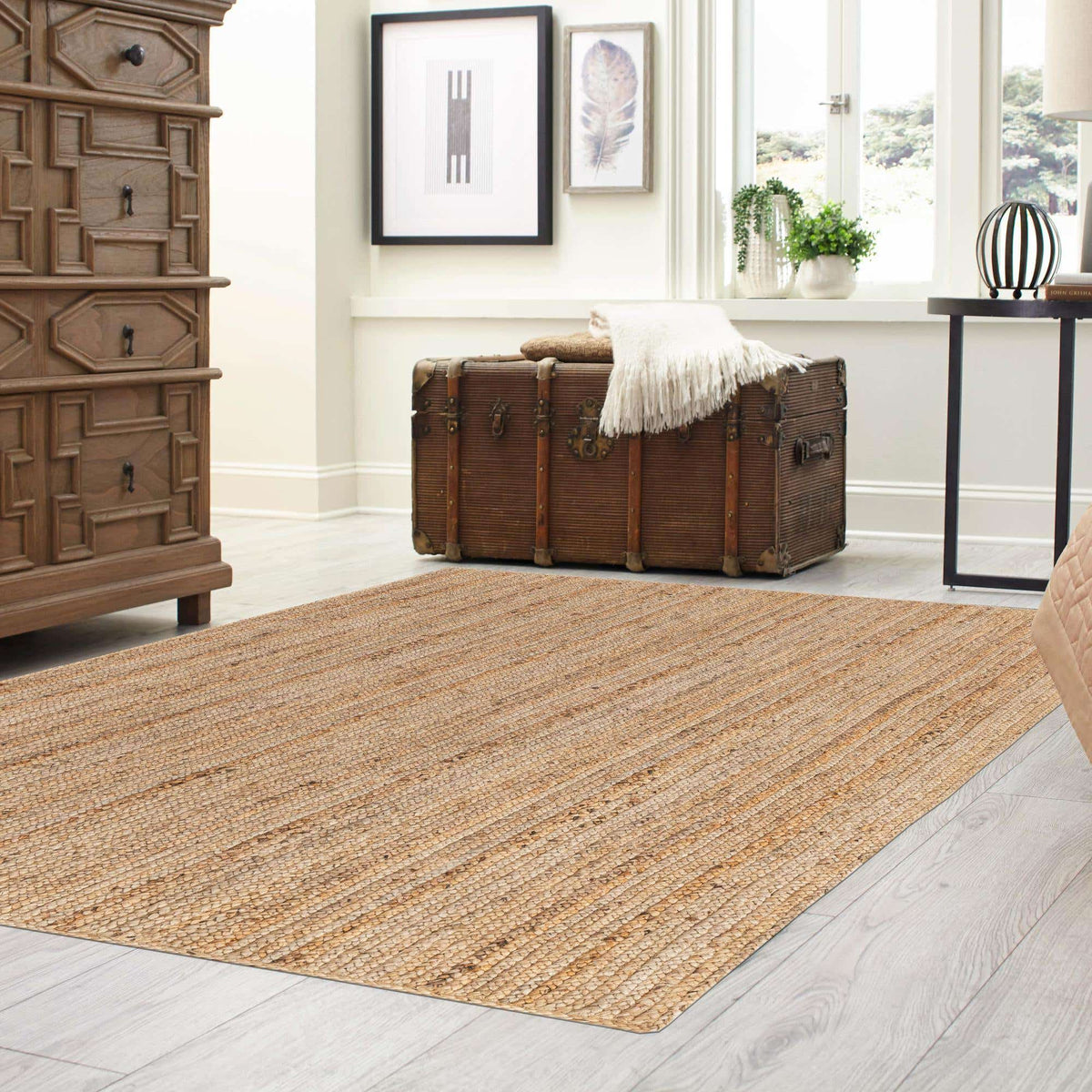 99x152 Braided Jute