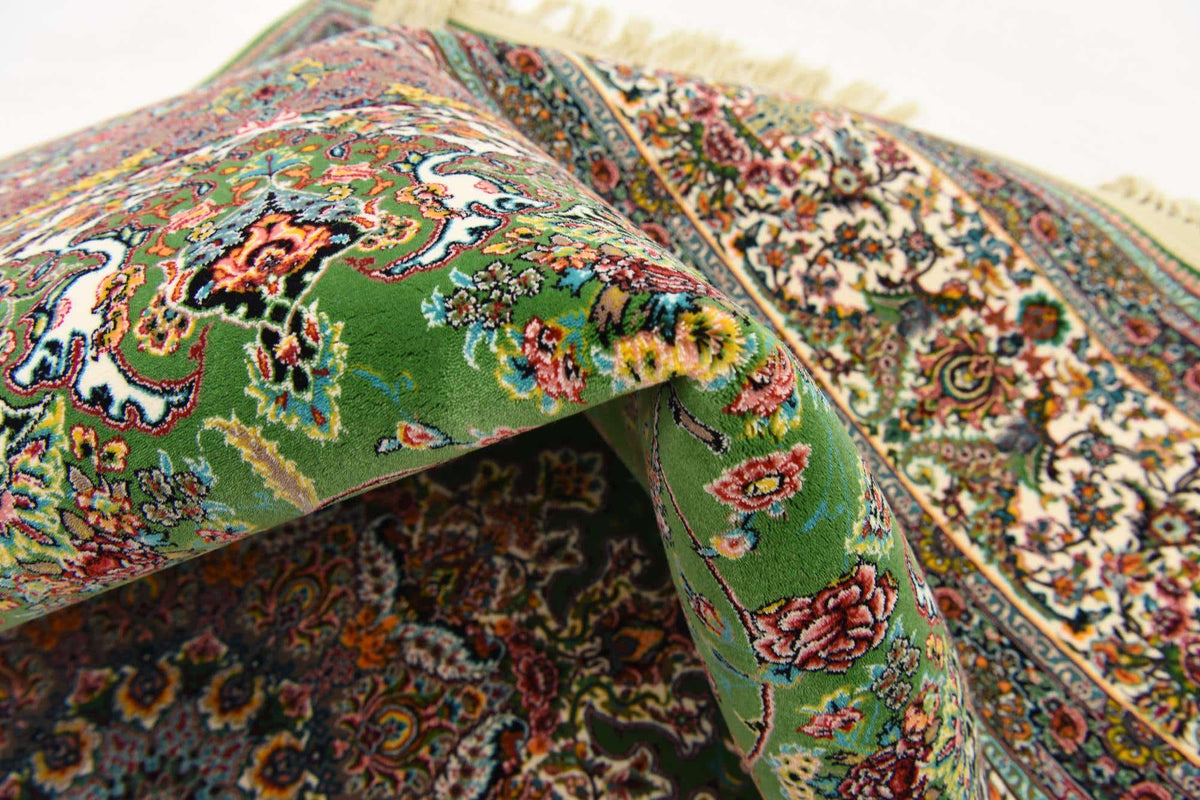 Rechteck Teppich Dynasty in Grün von Hadorn™ - Lifestyle Image