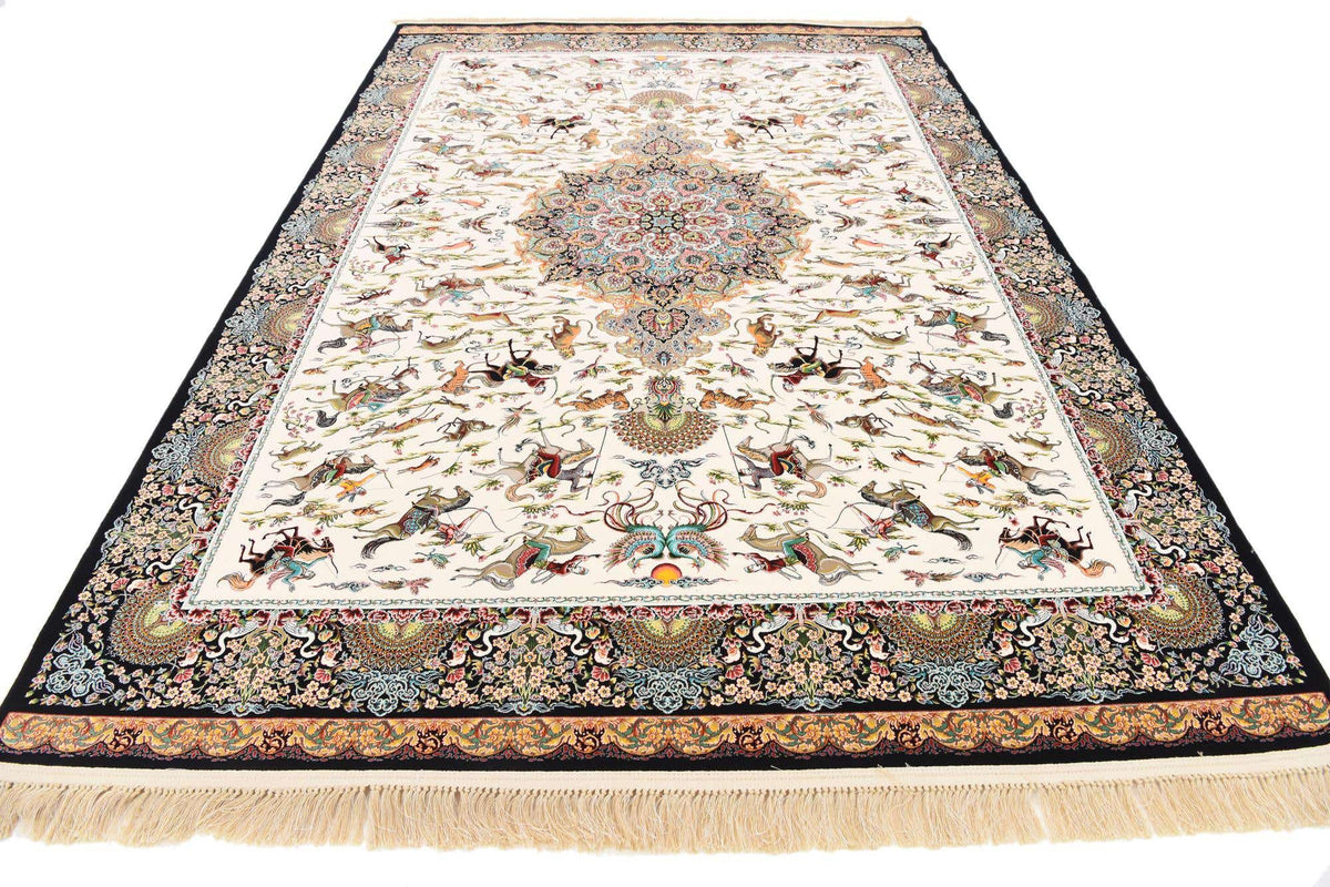 Rechteck Teppich Dynasty in Beige von Hadorn™ - Lifestyle Image