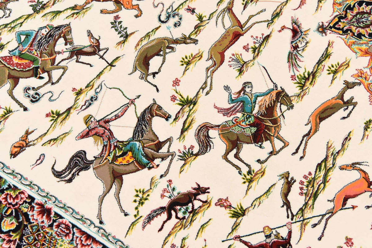 Rechteck Teppich Dynasty in Beige von Hadorn™ - Lifestyle Image