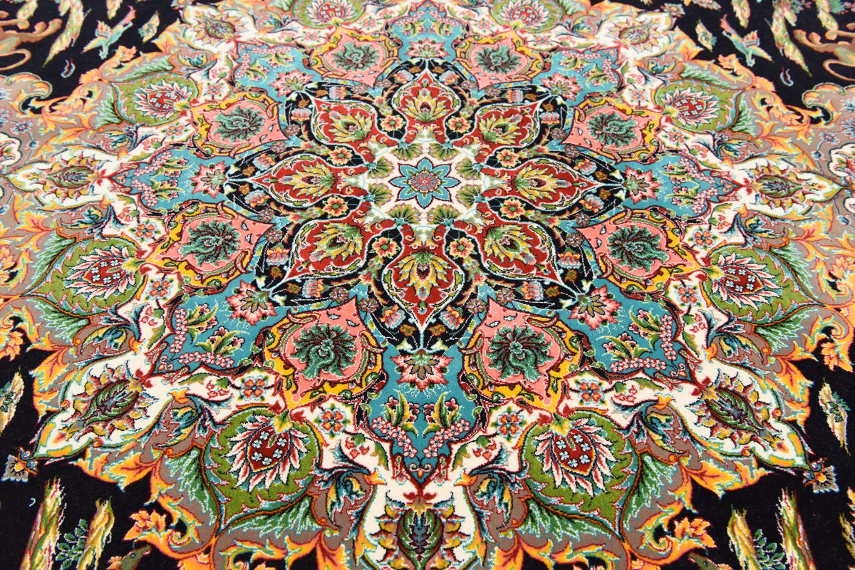 Rechteck Teppich Dynasty in Schwarz von Hadorn™ - Lifestyle Image