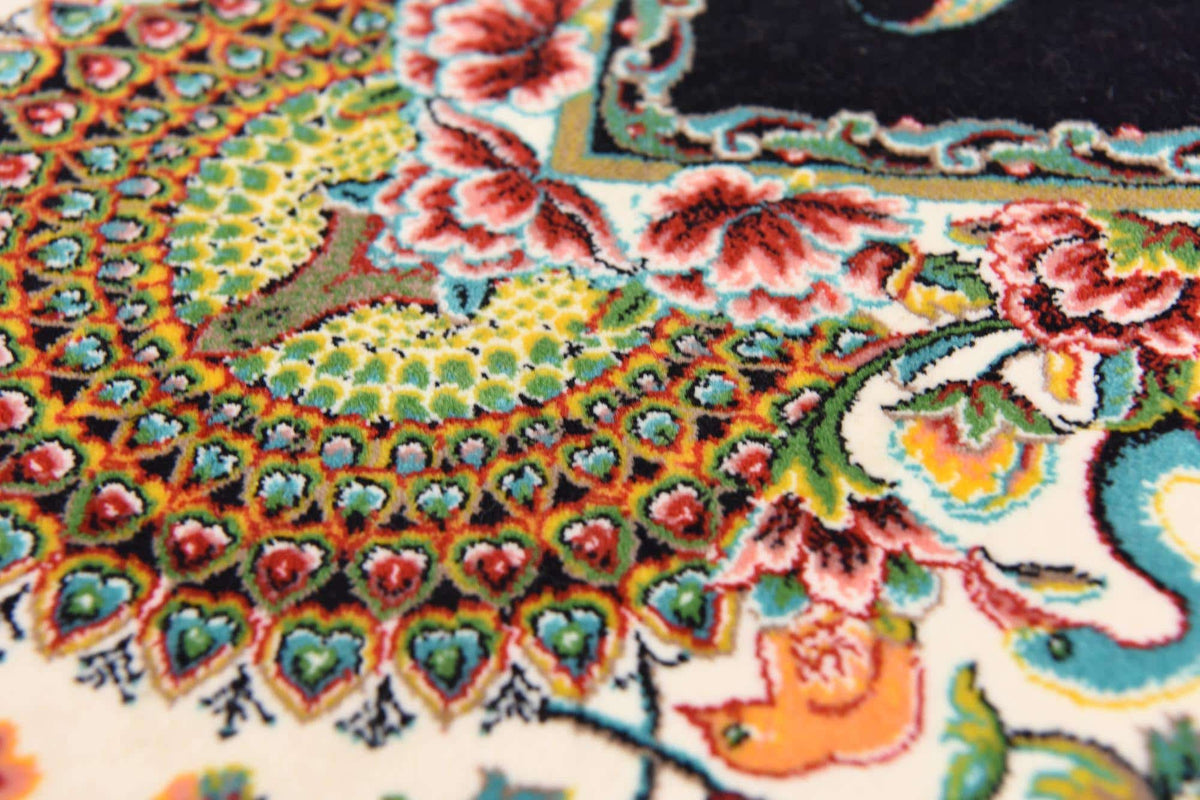 Rechteck Teppich Dynasty in Schwarz von Hadorn™ - Lifestyle Image