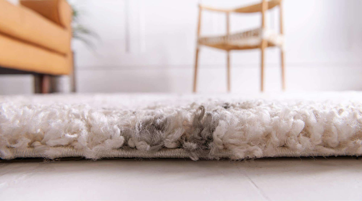 Läufer Hochflorteppich Marrakesh Shag in Beige von Hadorn™ - Lifestyle Image