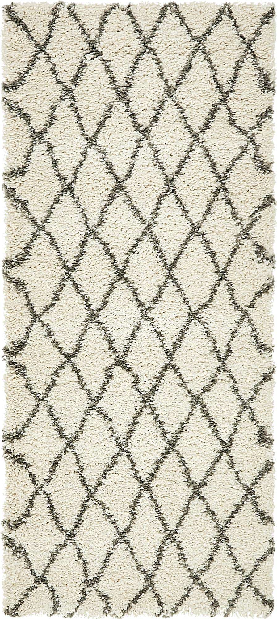 Läufer Hochflorteppich Marrakesh Shag in Beige von Hadorn™ - Lifestyle Image