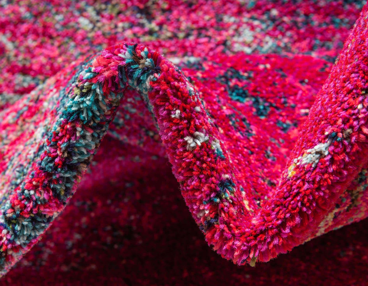 Rechteck Teppich Arte in Rosa von Hadorn™ - Lifestyle Image